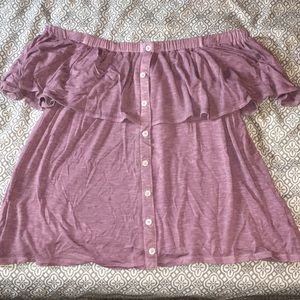 Off the shoulder American Eagle top